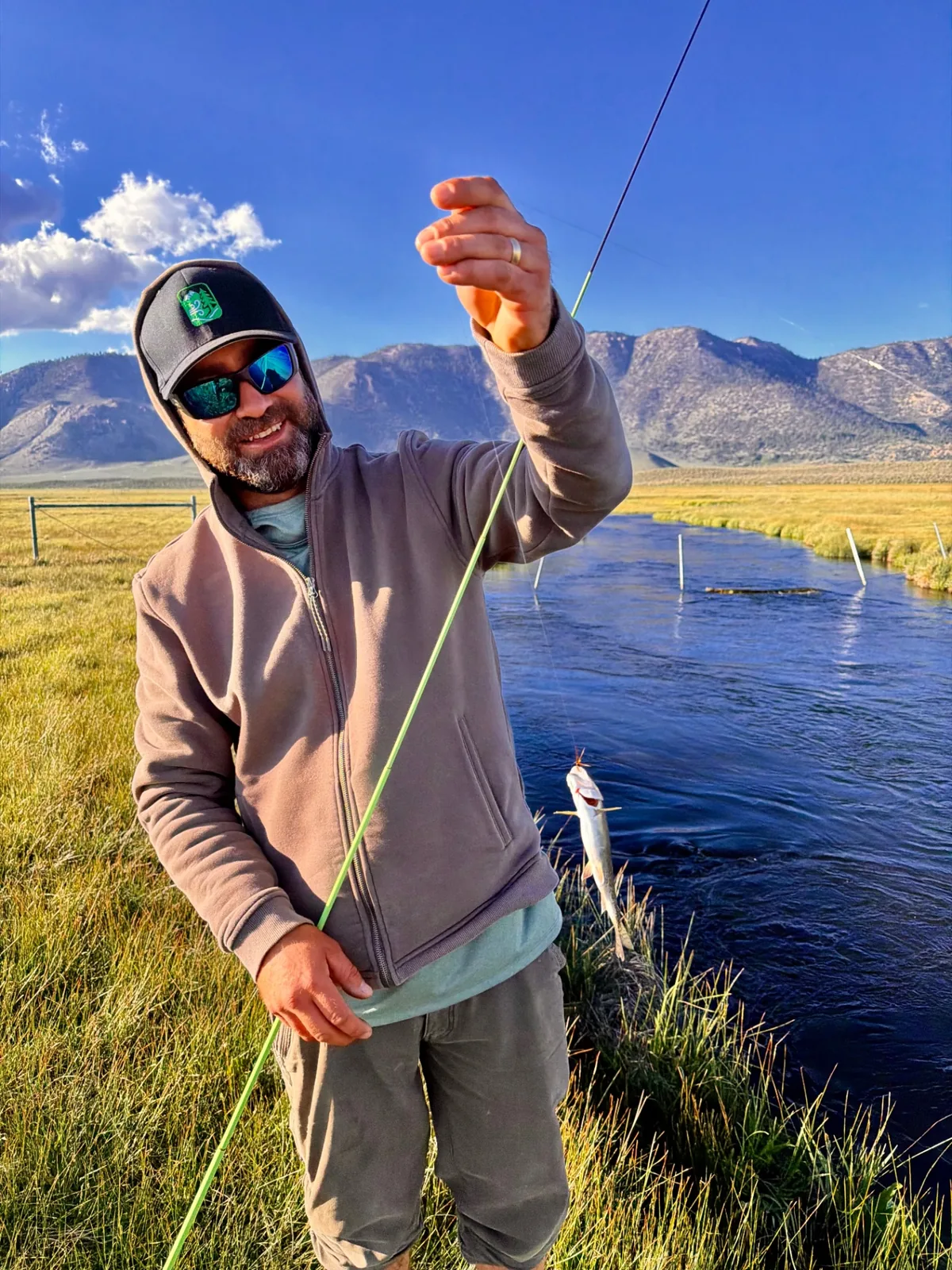 Fly fishing in California's Eastern Sierra